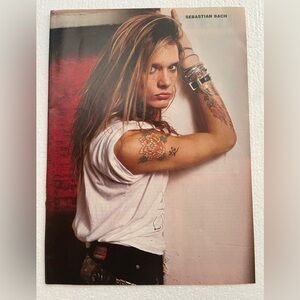 Skid Row Sebastian Bach pinup